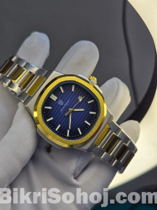 Luxury Two-Tone Wrist Watch